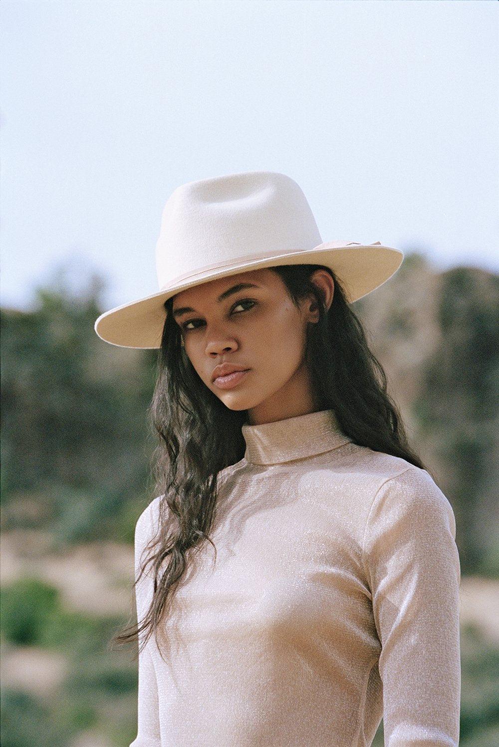 Lack of Color | Teak Rancher | Brown Women's Wool Hat | 55cm (S) | Designer Hats | Express Shipping Available