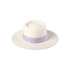Lack of Color - Lavender Lolita Wool Boater Hat - OutDazl