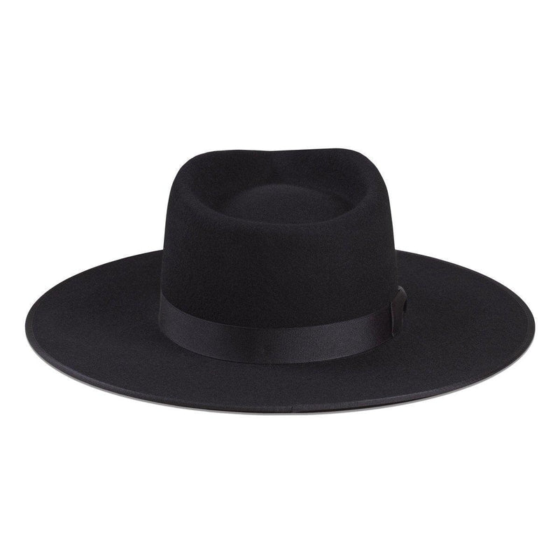 Lack of Color - Noir Rancher Wool Fedora Hat - OutDazl