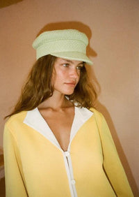 Lack of Color - Riviera Cap in Green Boucle - OutDazl