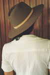Lack of Color - The grove Wool Fedora Hat in Coffee Brown - OutDazl