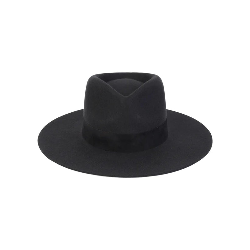 Lack of Color - The Mirage Wool Fedora Hat in Black - OutDazl
