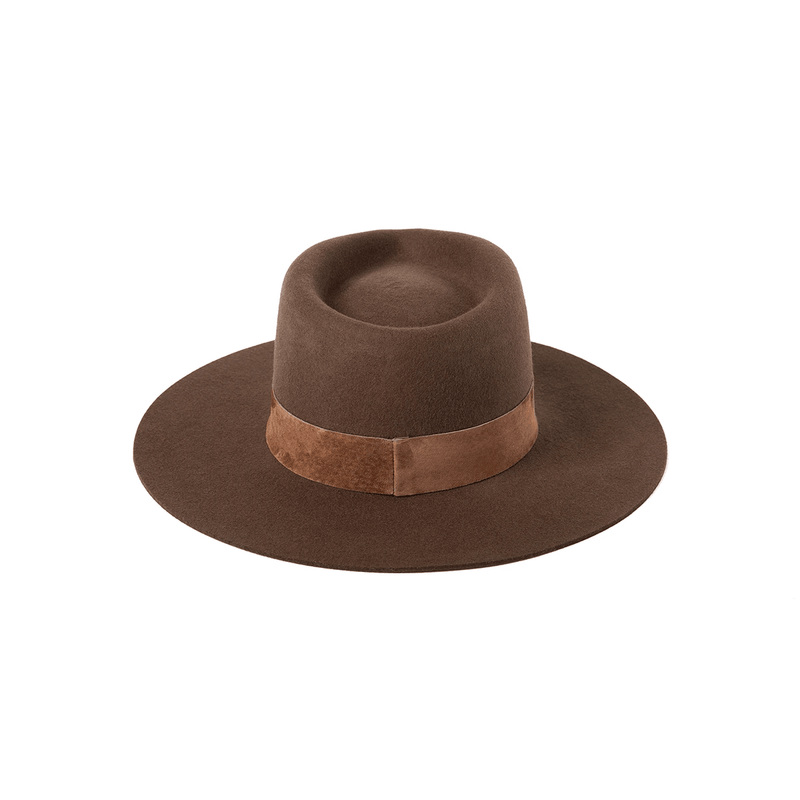 Lack of Color - The Mirage Wool Fedora Hat in Coco Brown - OutDazl