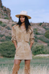 Lack of Color - The Mirage Wool Fedora Hat in Ivory - OutDazl