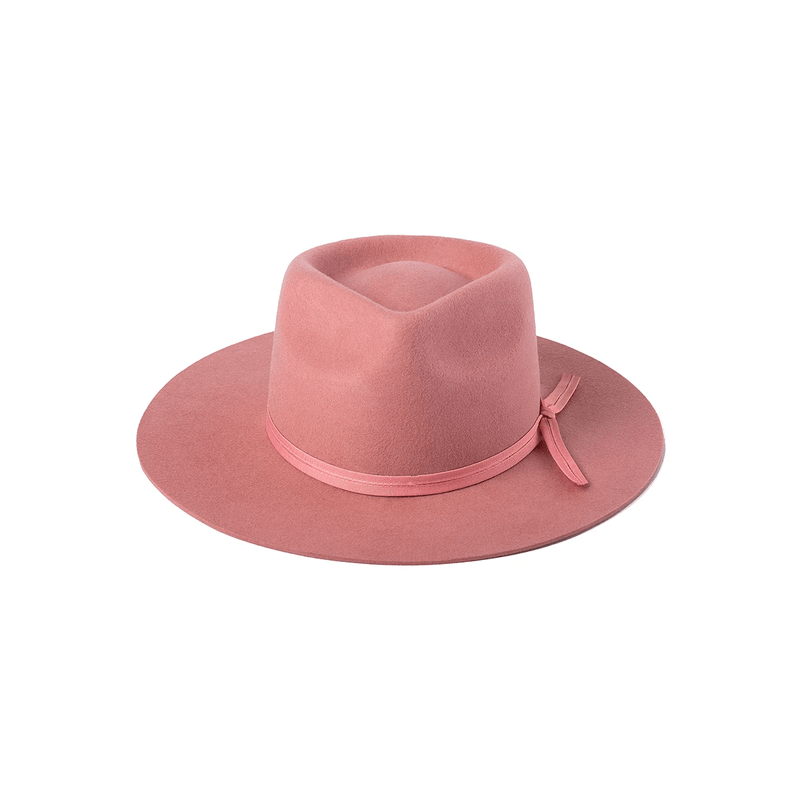 Lack of Color - Zulu Wool Fedora Hat in Rose - OutDazl