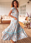 Carmen Maxi Dress in Lailah Print