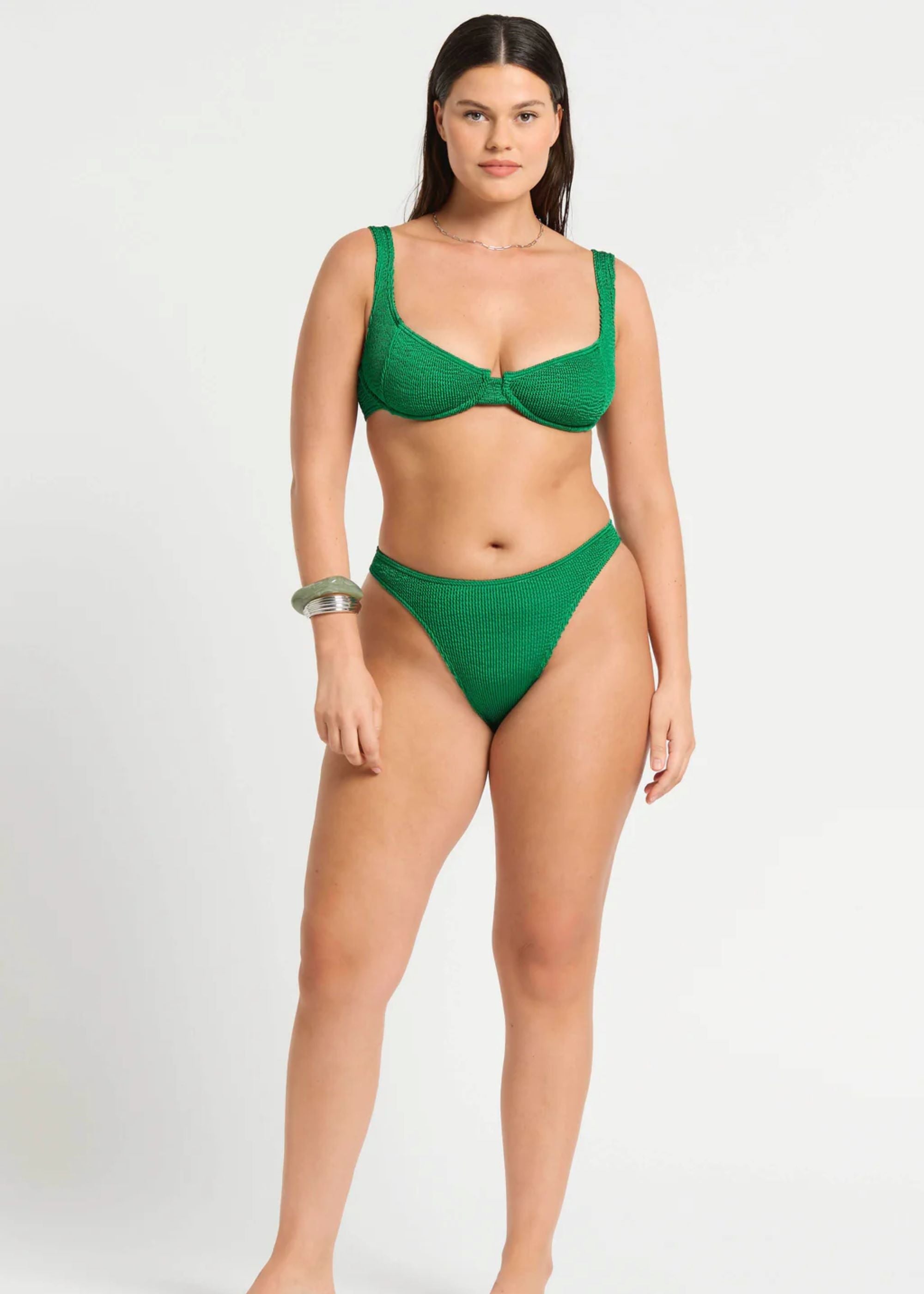Levi Balconette in Emerald Shimmer