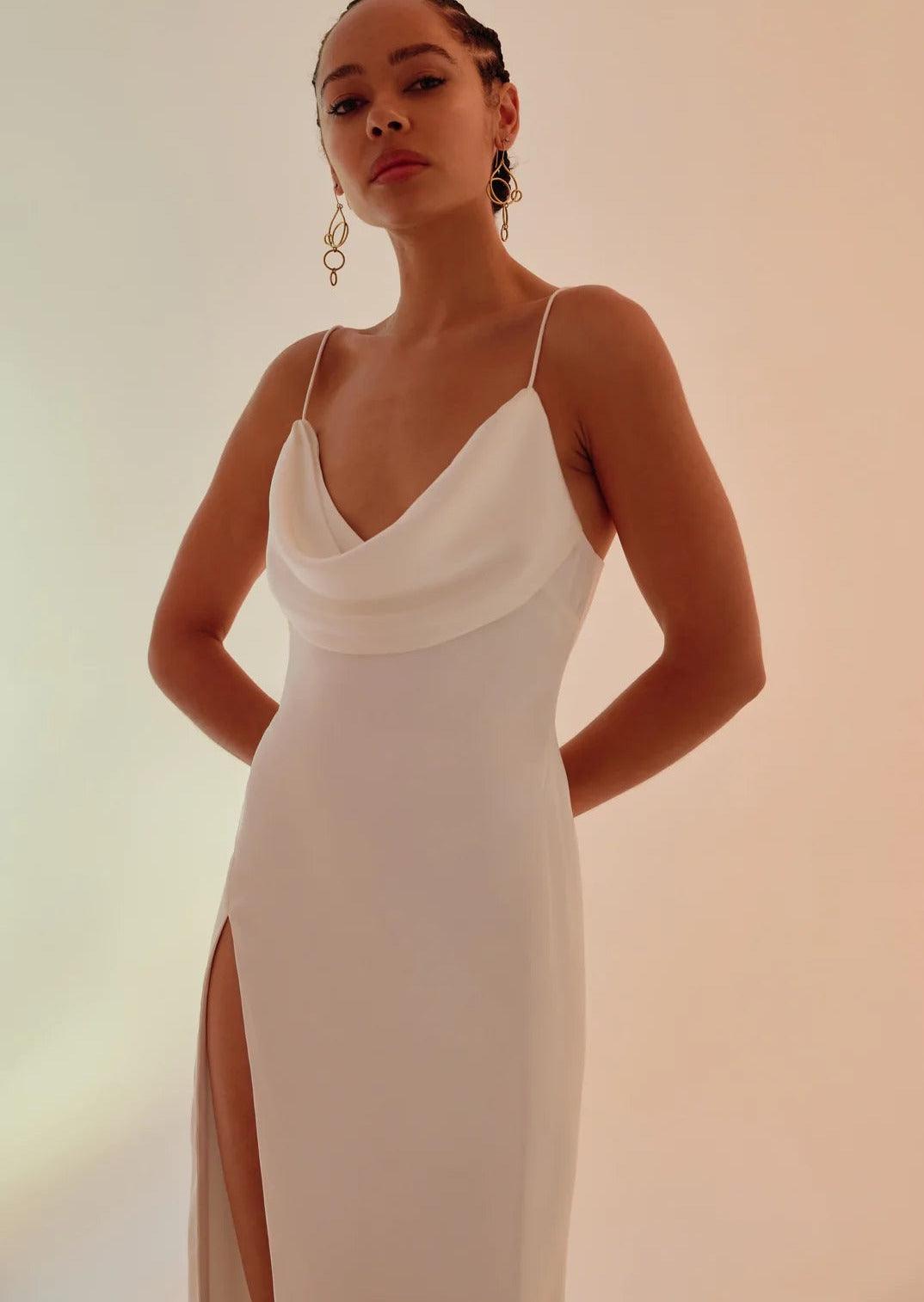 Lexi - Mila Dress in White - OutDazl