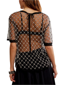 Loir Embellished Knit Top