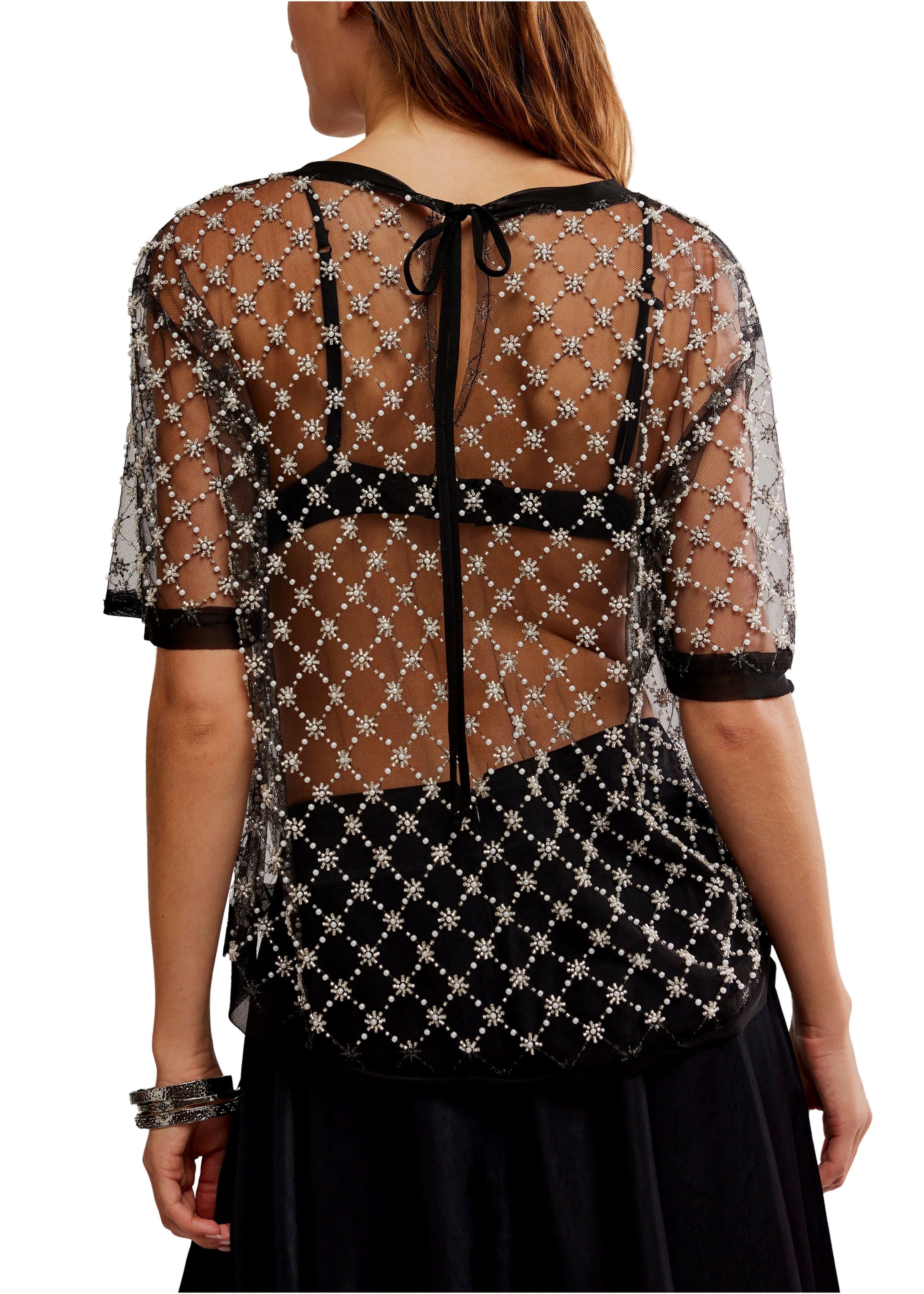 Loir Embellished Knit Top