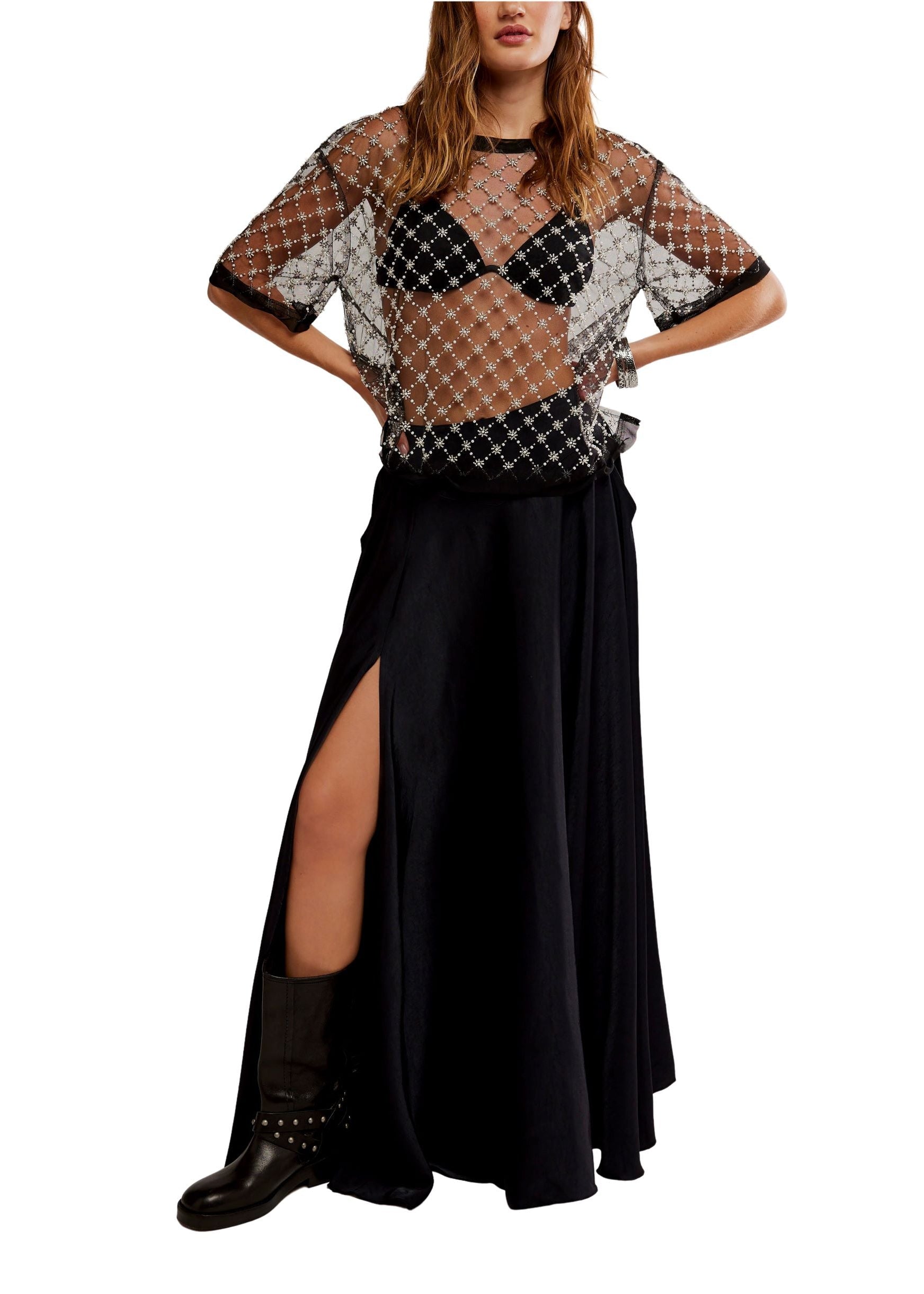 Loir Embellished Knit Top