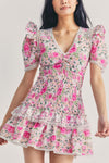 LoveShackFancy - Rena Cotton Mini Lace Trim Smocked Dress - OutDazl
