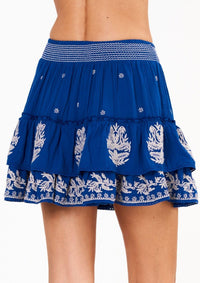 Mabe - Mabe Embroidered Mini Skirt - OutDazl