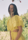Maia Bergman - Caroline Cut out Maxi Dress in Sun - OutDazl