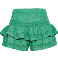 Maia Bergman - Claudia Top & Shorts Set in Green - OutDazl