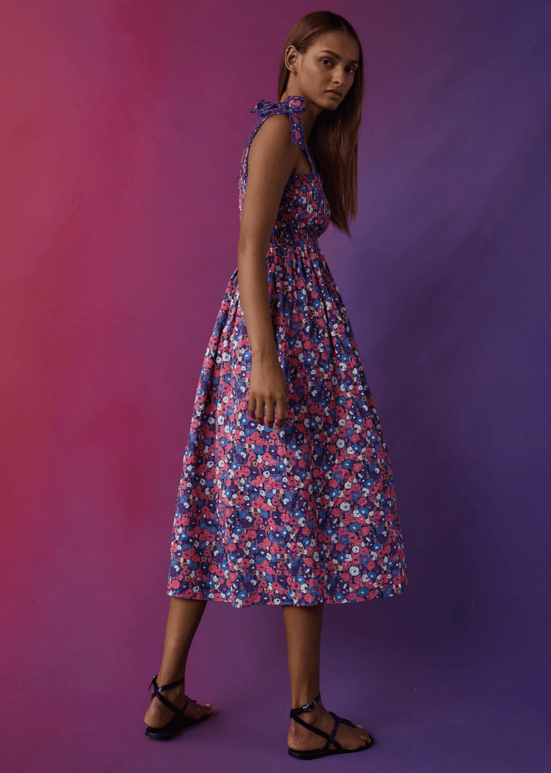 Maia Bergman - Simone Dress in Garden Print - OutDazl