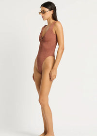 Ring Mara One Piece Swimsuit in Fawn