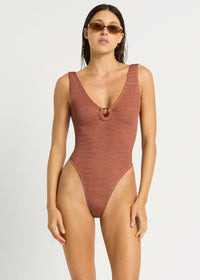 Ring Mara One Piece Swimsuit in Fawn