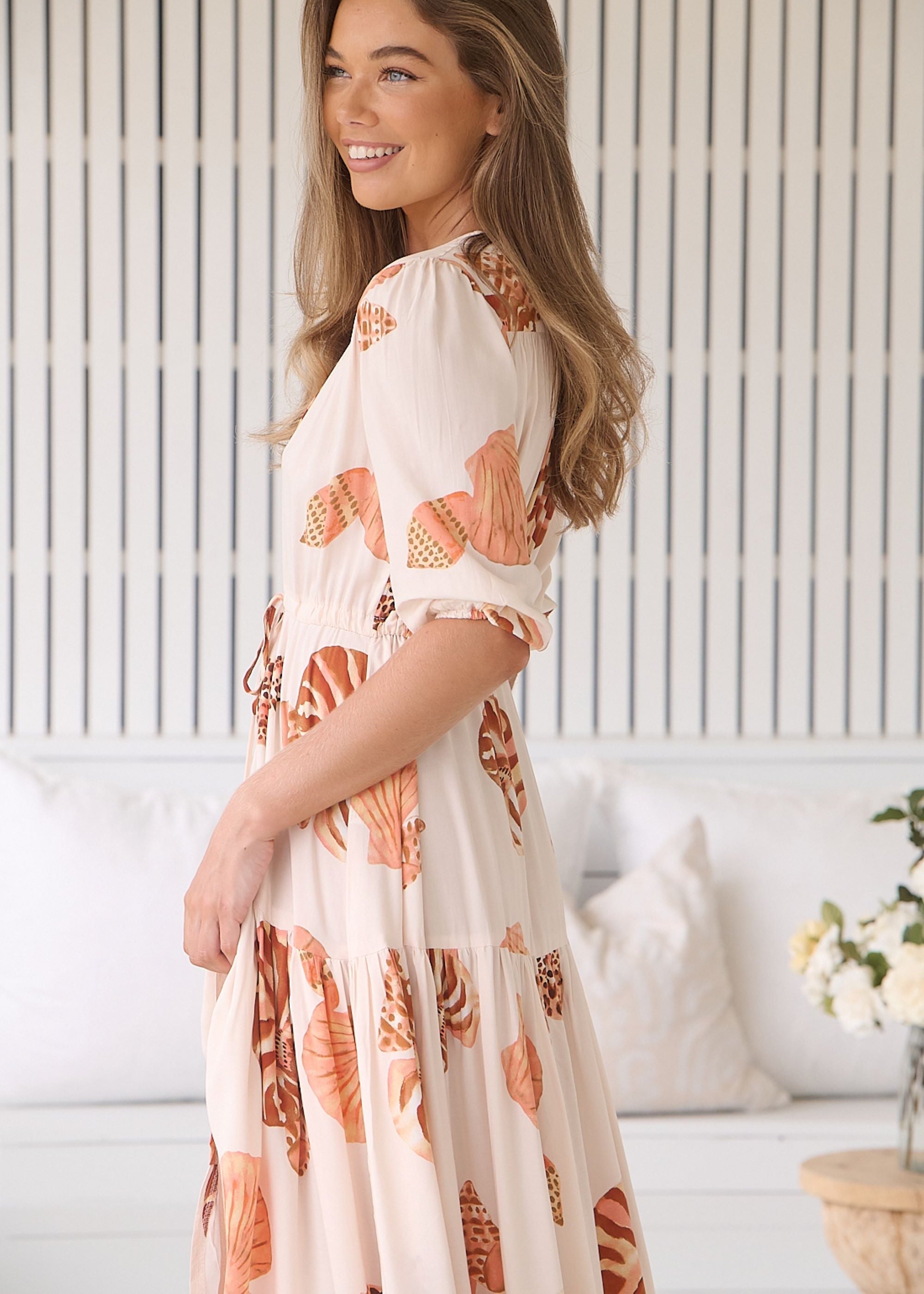jaase long sleeve dress Genevieve Print Jayde Mini Dress. By JAASE
