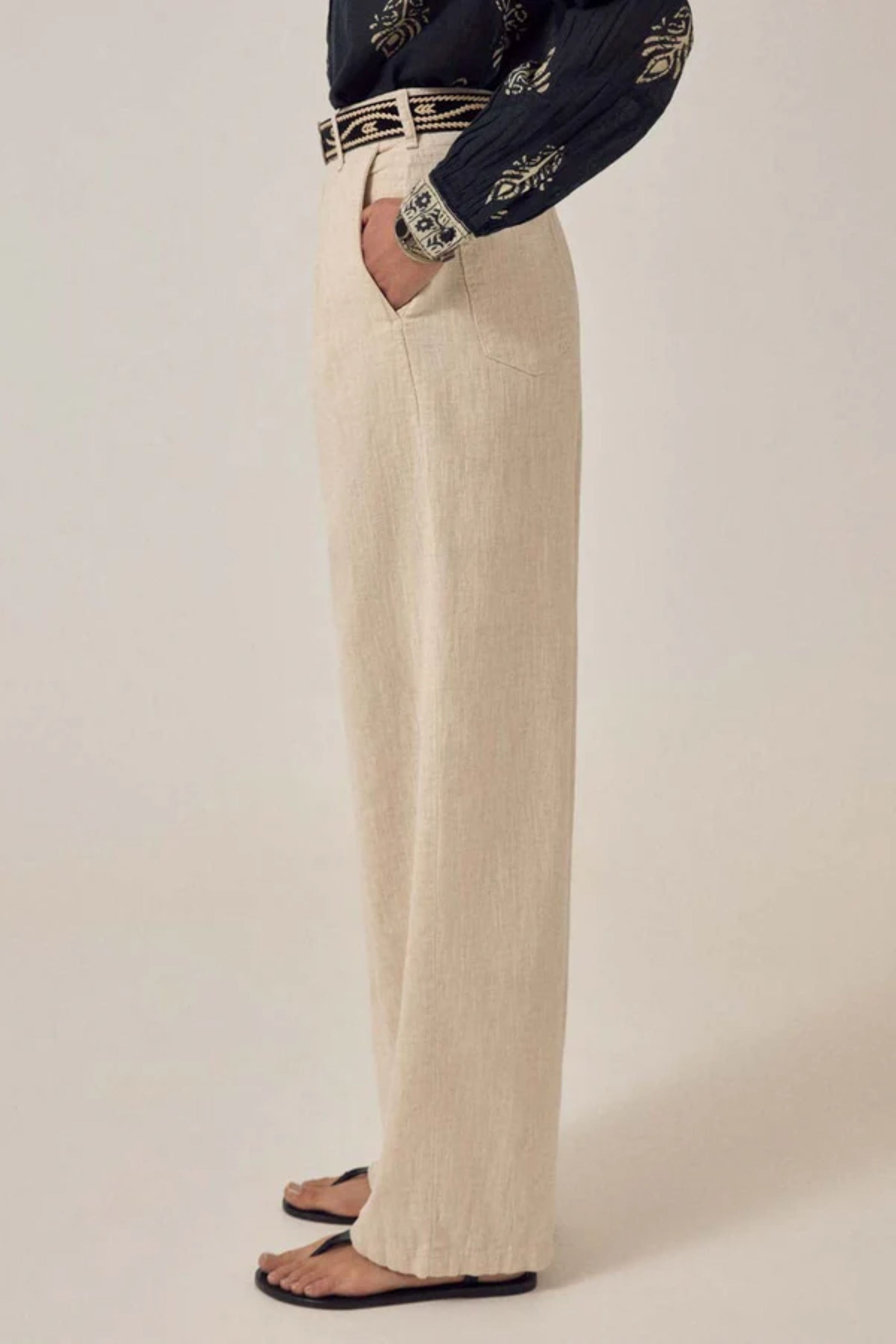 Linen Marina Pant-Maison Hotel-OutDazl