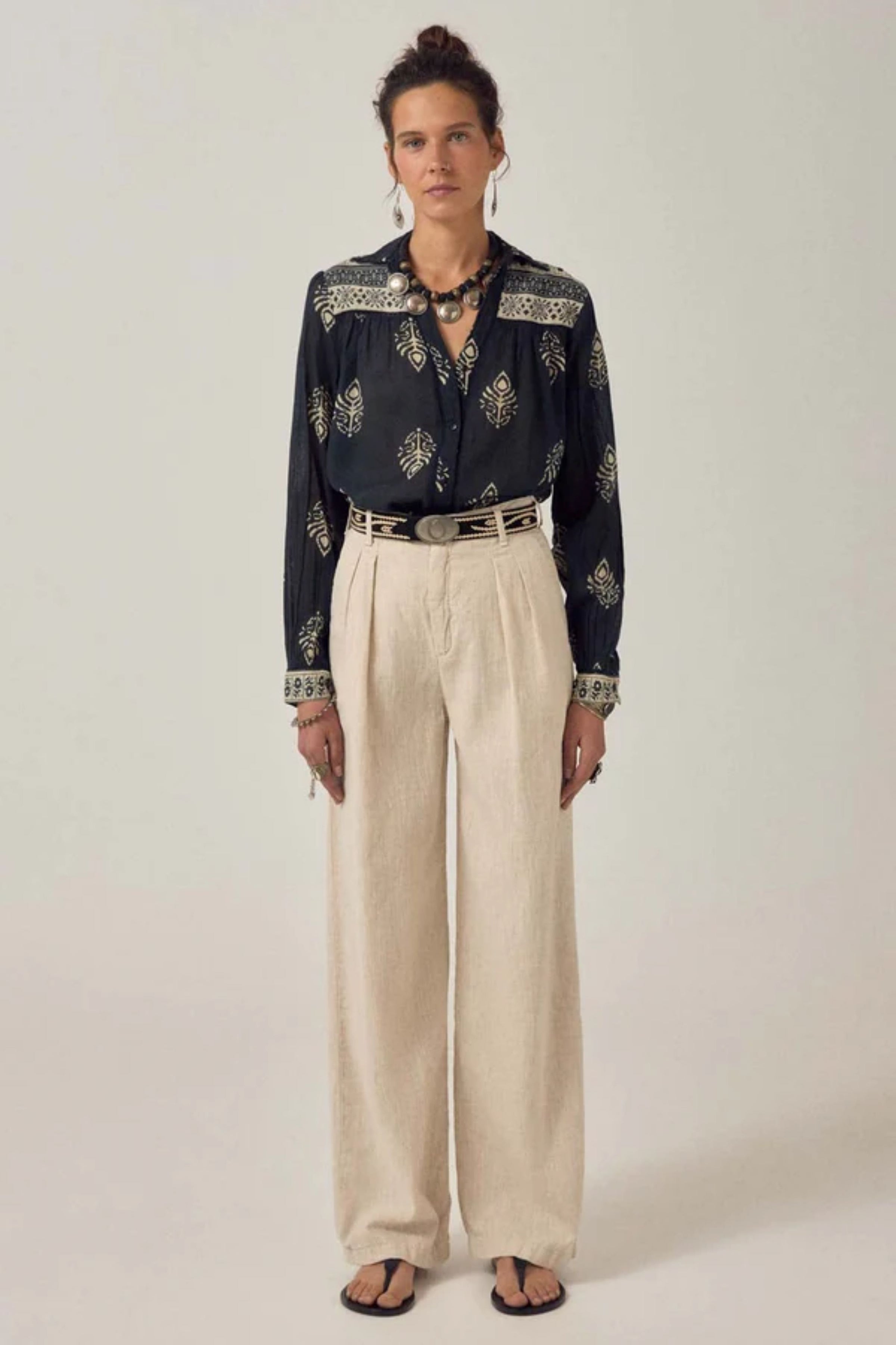 Linen Marina Pant-Maison Hotel-OutDazl