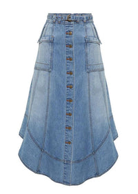 Ministry Of Style - Hinterland Denim Skirt - OutDazl