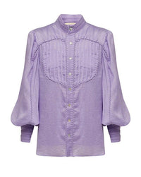 Ministry Of Style - Meadow Blouse in Lavender - OutDazl