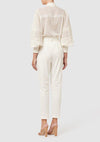 Ministry Of Style - Mystical Embroidery Blouse in Ivory - OutDazl