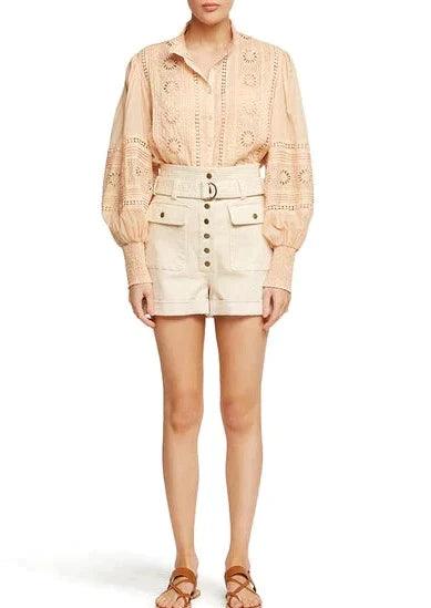 Ministry Of Style - Summer Loving Blouse in Peach Sand - OutDazl