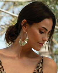 Miss June - Miss June hoop Earrings - OutDazl