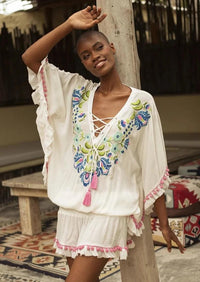 Miss June - Miss June kaftan Dress Nubia - OutDazl