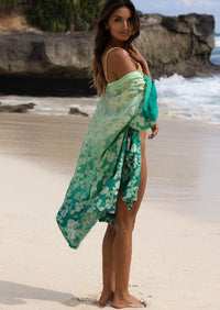 Miss June - Miss June Kimono Leny in Green - OutDazl