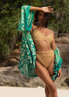 Miss June - Miss June Kimono Leny in Green - OutDazl