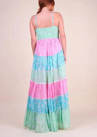 Miss June - Miss June Maxi Layered Dress Sandra - OutDazl
