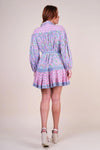 Miss June - Miss June Mini Print Dress Lorena - OutDazl