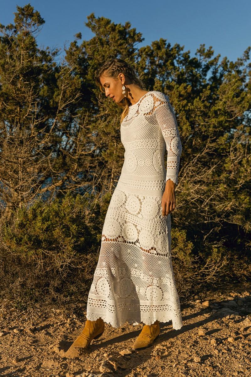 Miss-June Maxi lace white Dress – OutDazl