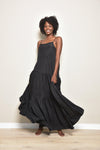 Muche & Muchette - Jenna Maxi Backless Dress in Black - OutDazl