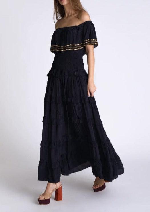 Muche & Muchette - Xiu Studded Maxi Dress - OutDazl