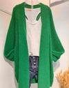 OutDazl - Chunky knit longline slouchy cardigan - OutDazl