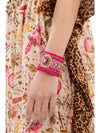 Outdazl - Embellished Cuff Bracelet - OutDazl