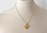 OutDazl - Golden Coin Necklace - OutDazl