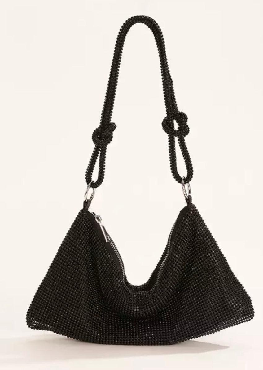 OutDazl - Rhinestone Mini Shoulder Bag Gaya - OutDazl