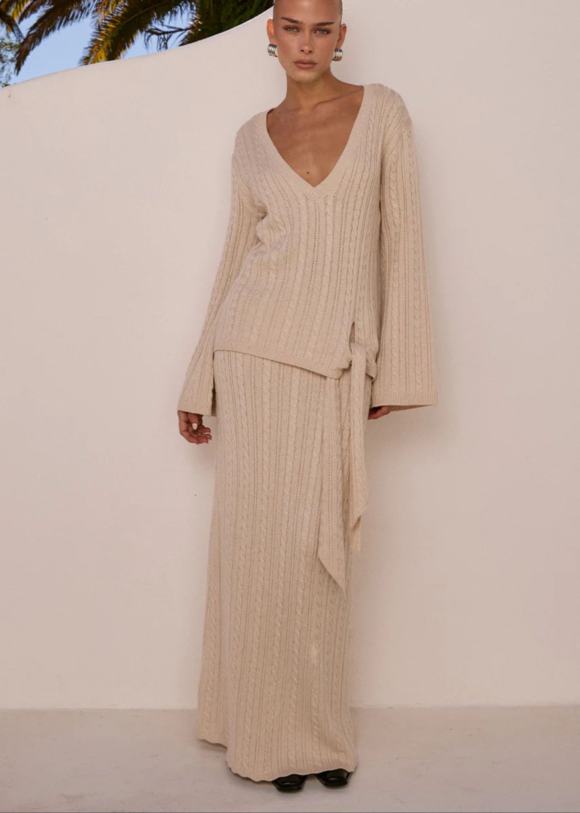 Ophelia Knit Maxi Skirt