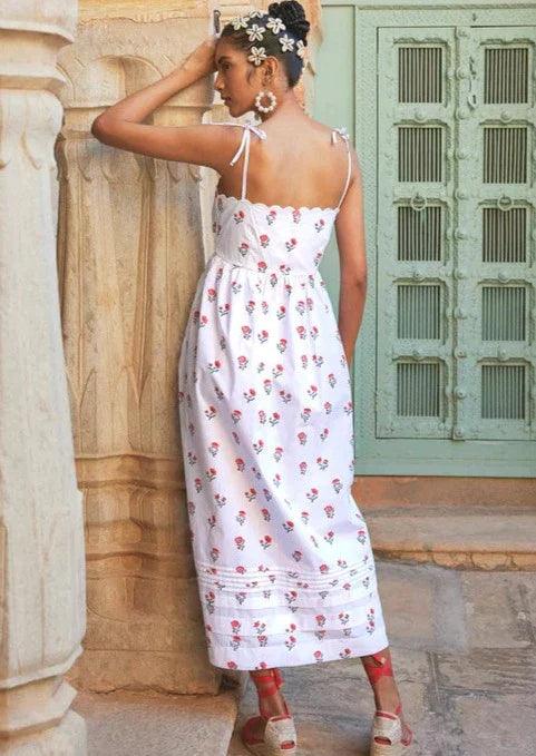 Pink City Prints - Crete Dress in Mini Blossom - OutDazl