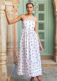 Pink City Prints - Crete Dress in Mini Blossom - OutDazl