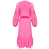 PRANELLA - Taffi Maxi Dress in Neon Pink - OutDazl