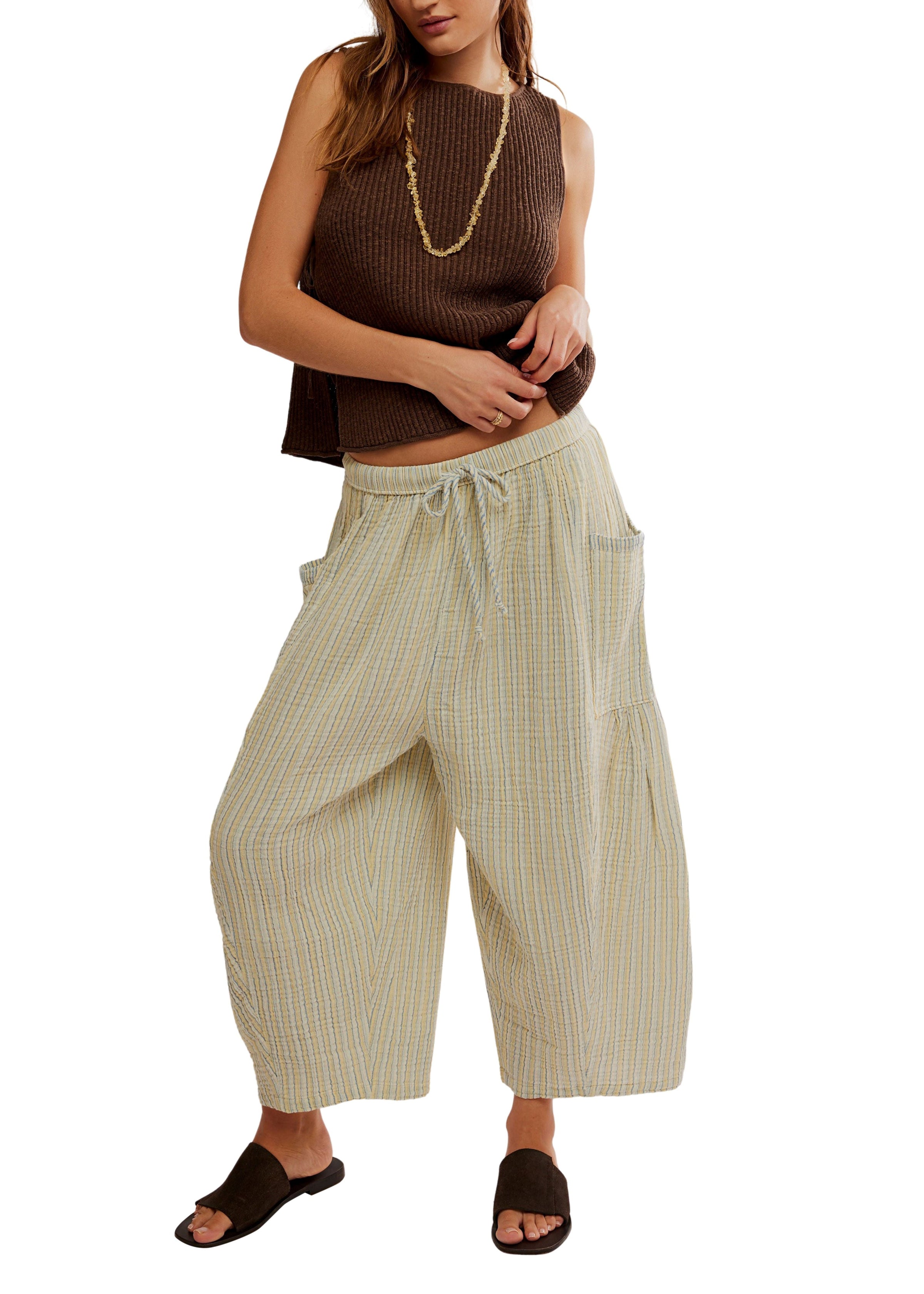 Quinn Striped Pants