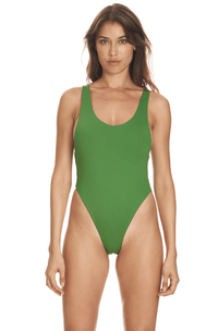 Reina Olga - Funky Swimsuit in Emerald Green - OutDazl