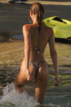 Reina Olga - Love Triangle Bikini Set in Leopardo - OutDazl