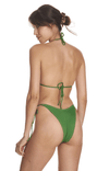 Reina Olga - Susan Triangle Bikini Set in Emerald Green - OutDazl